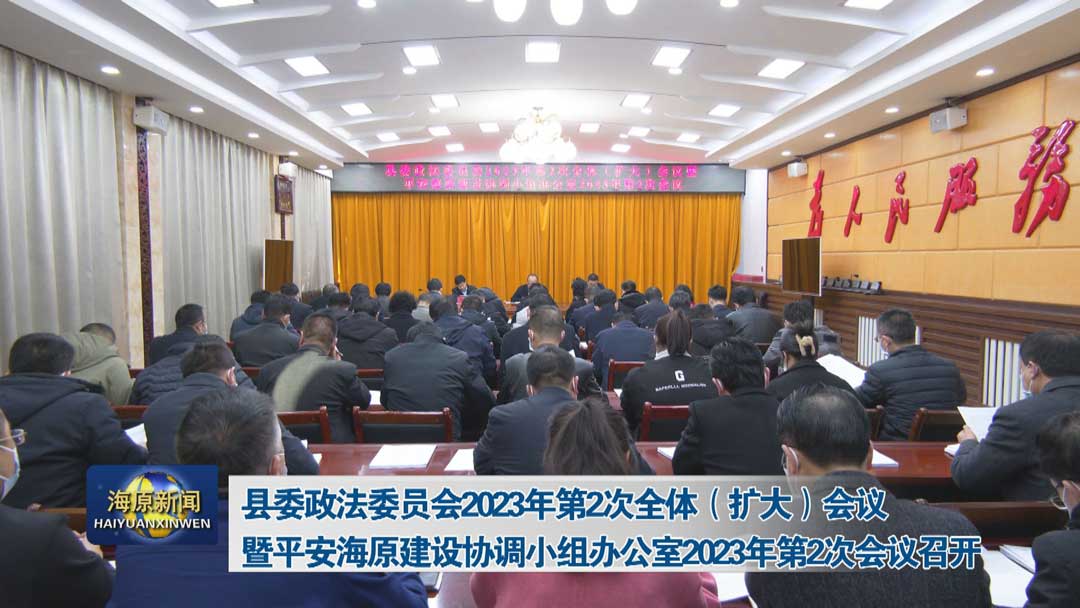 县委政法委员会2023年第2次全体（扩大）会议暨平安海原建设协调小组办公室2023年第2次会议召开