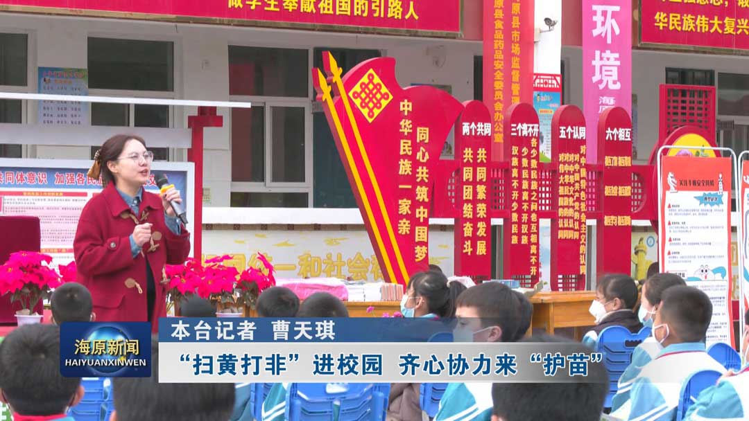“扫黄打非”进校园  齐心协力来“护苗”